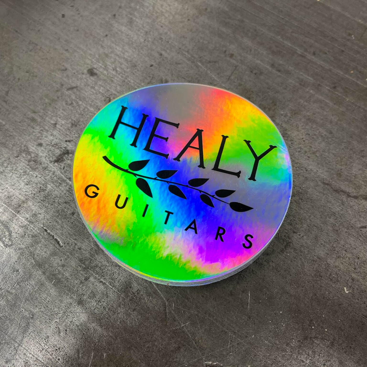 reflective-branch-logo-sticker-healy-guitars